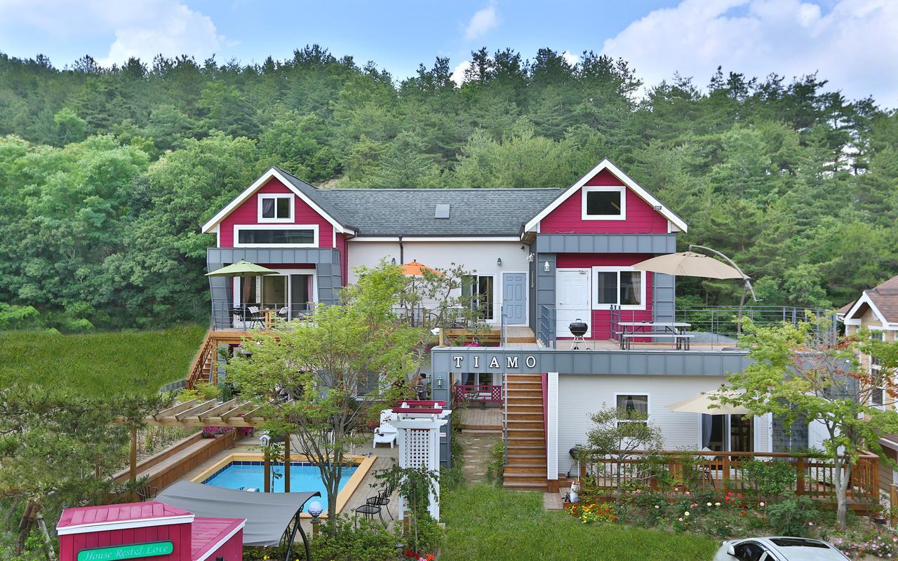 Gyeongju Tiamo Pension Exterior foto